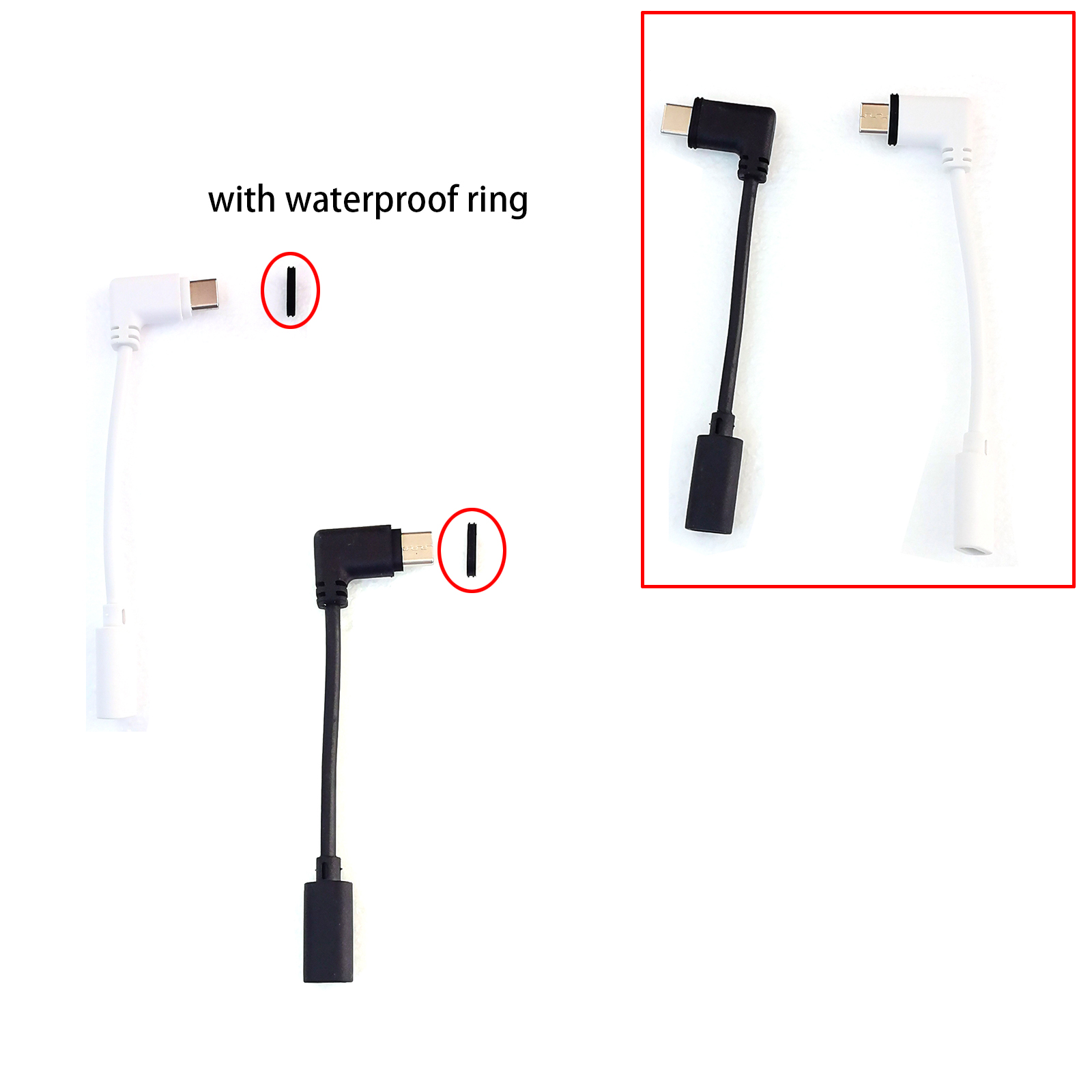 Eufy Camera S340 - 마이크로 USB-USB-C 어댑터(마이크로 USB 태양광 패널