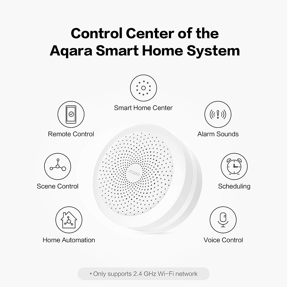 아카라 허브 M1S 스마트 허브 게이트웨이 무선 지그비 - Xiaomi Hub Mijia Hub 리뷰 및 가격