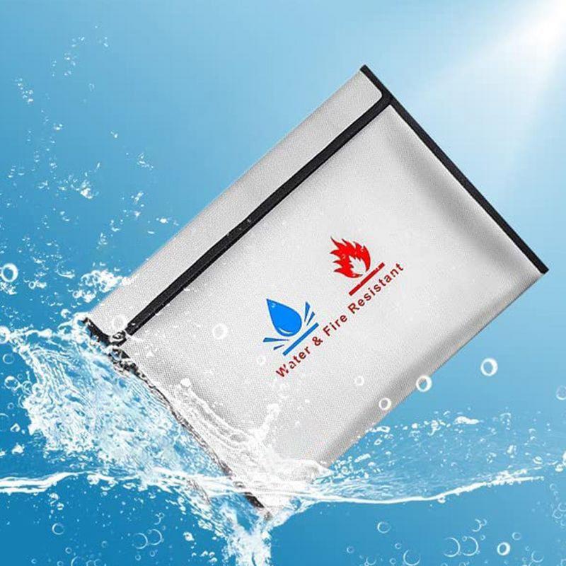 내화 문서 가방 현금용 내화 봉투 2가지 크기 보호 방 - Fire Safe Document 리뷰 및 가격