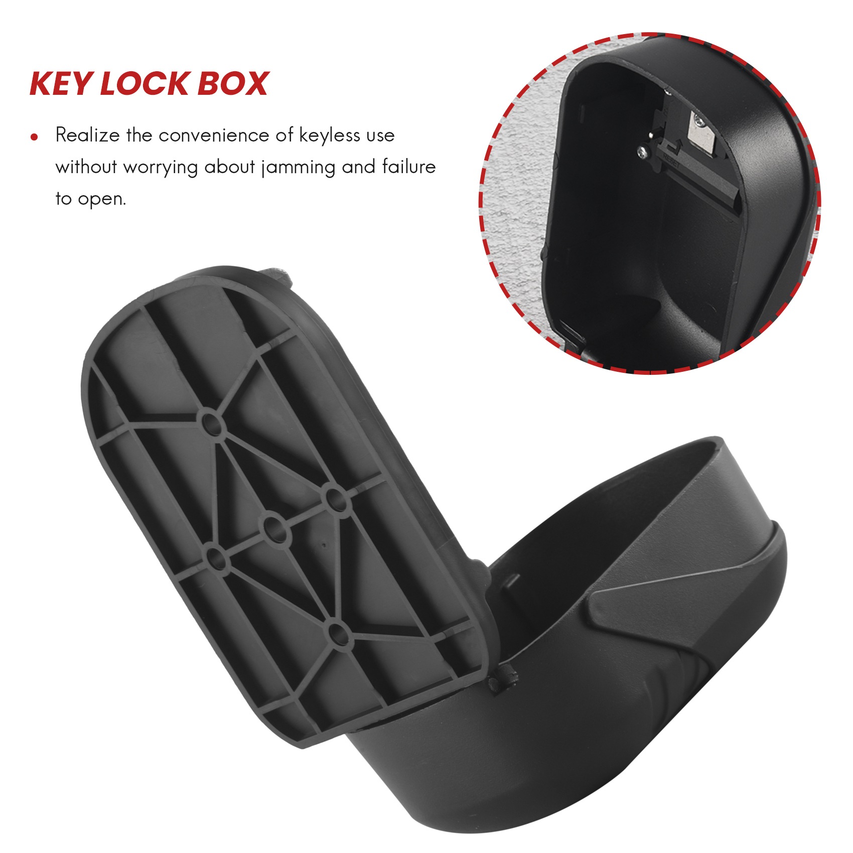 B27B 키 잠금 상자 벽 마운트 4 자리 조합 비바람 - Lockbox Key Secure 리뷰 및 가격