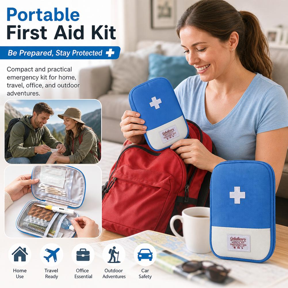 대용량 휴대용 구급상자 가방, 가정, 자동차, 여행,  - First Aid Bag Kit 리뷰 및 가격