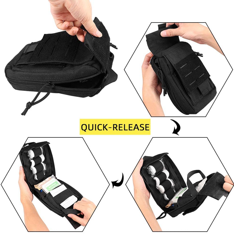 전술 몰리 응급 처치 키트 의료 가방, 응급 캠핑 ED - First Aid Bag Kit 리뷰 및 가격