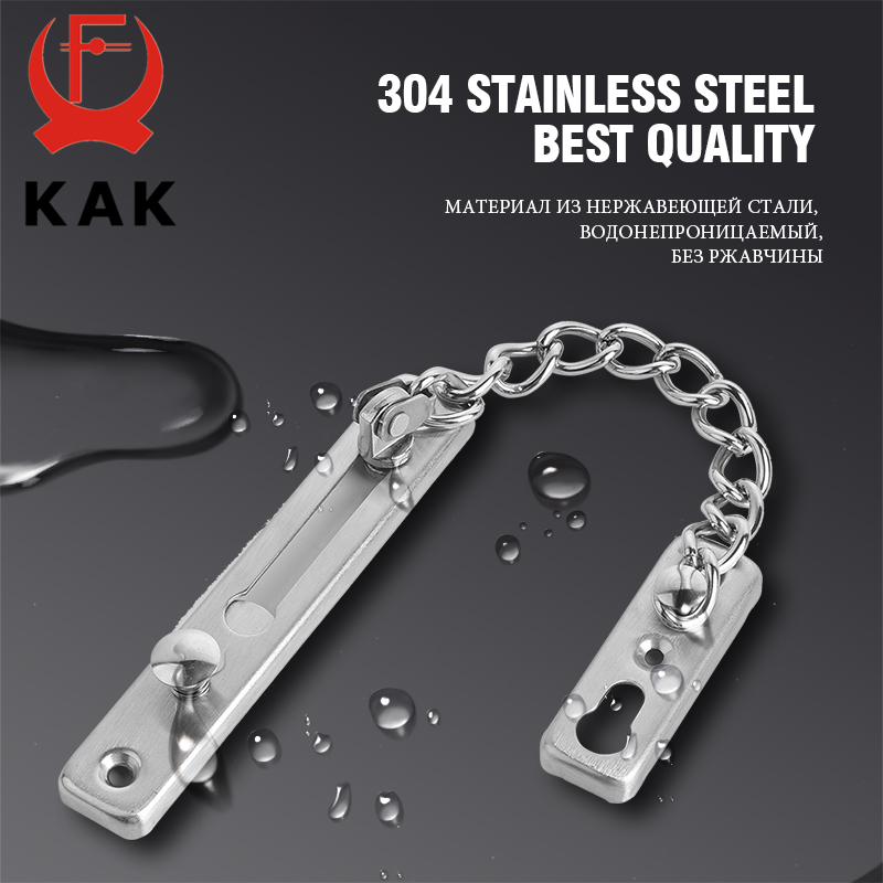 KAK-304 스테인레스 스틸 보안 도어 체인 잠금 장 - Security Chain Door 리뷰 및 가격