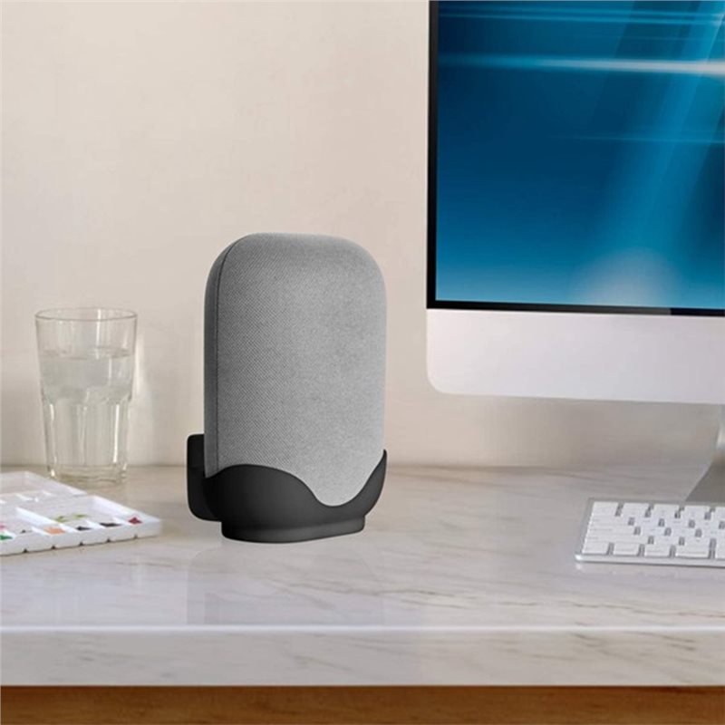 공간 절약형 스마트 스피커 견고한 블랙 벽 선반 홀더  - Google Speaker Nest Audio 리뷰 및 가격
