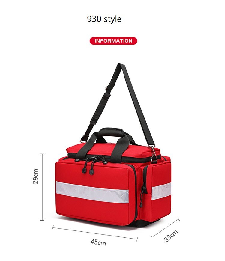 대용량 야외 응급 처치 키트 반사 스트립 포함 휴대용  - First Aid Bag Kit 리뷰 및 가격