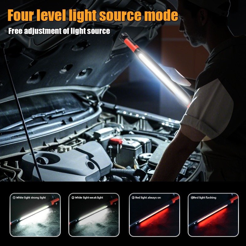 충전식 LED 작업등 1200루멘 360도 회전 가능한 - Power Outage Light 리뷰 및 가격