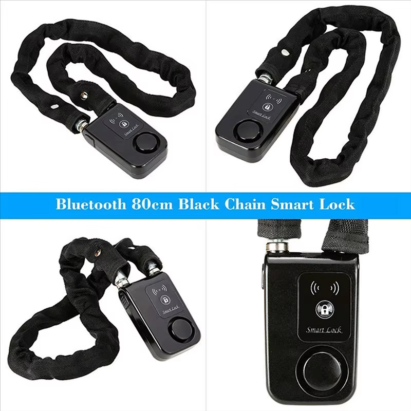 블루투스 스마트 체인 잠금 장치 자전거/오토바이 게이트 - Security Chain Door 리뷰 및 가격
