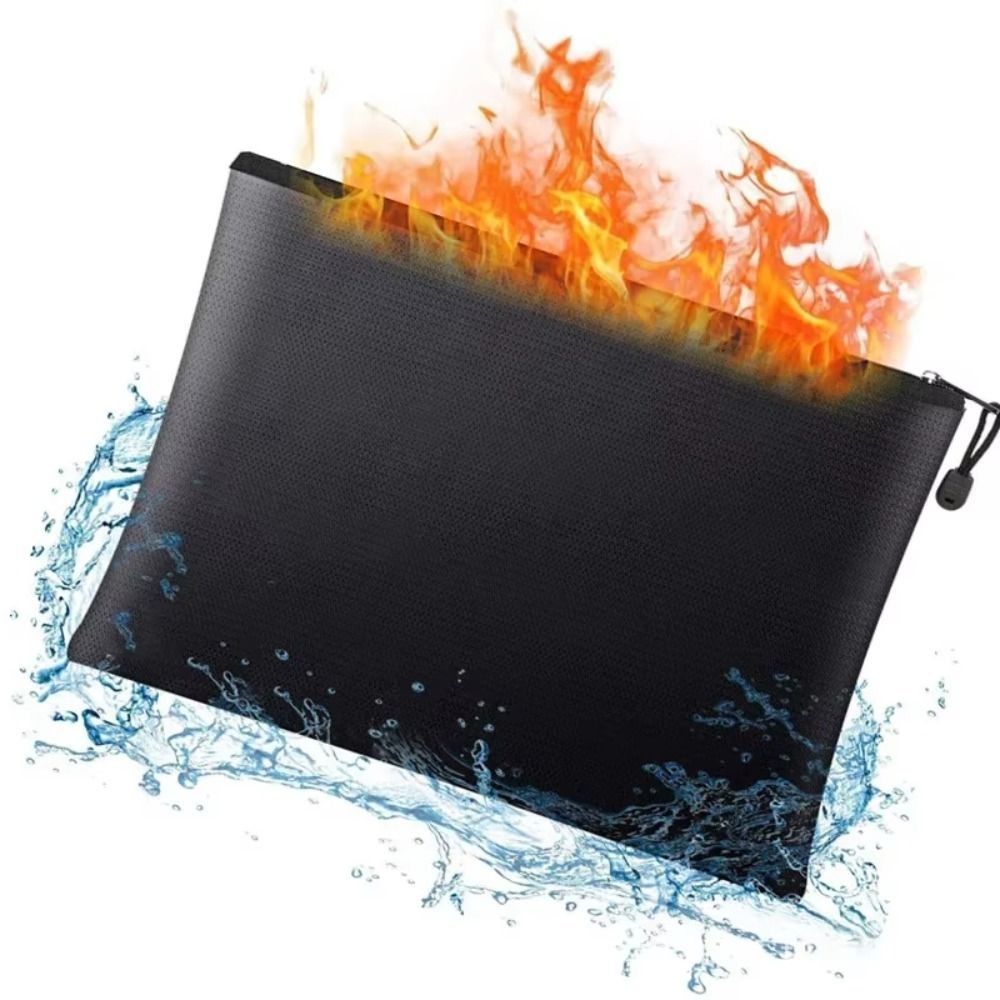 지퍼가 달린 고온 방지 내화 문서 가방 4가지 크기 화 - Fire Safe Document 리뷰 및 가격