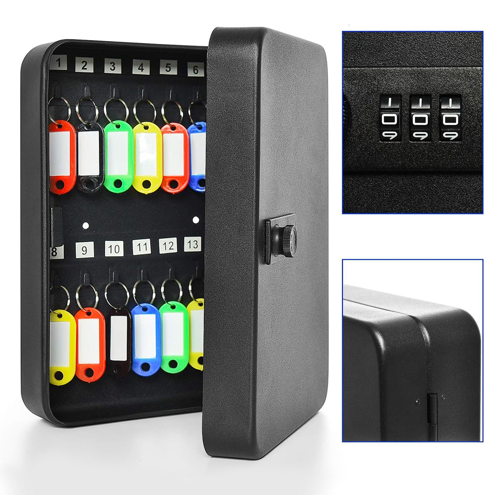 콤비네이션 키 캐비닛, 20 키 후크, 키 박스, 키/ - Lockbox Key Secure 리뷰 및 가격