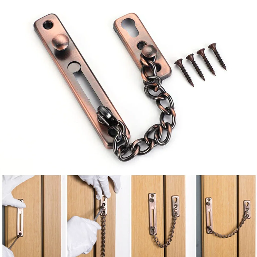 잠금 장치가 있는 도어 체인 도어 잠금 볼트 체인 어린 - Security Chain Door 리뷰 및 가격