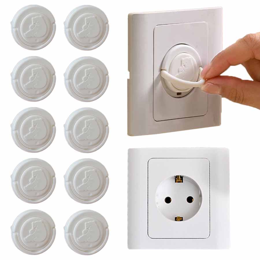 5/10pcs 아기 전기 안전 소켓 보호 커버 유럽 표 - Outlet Cover Baby 리뷰 및 가격