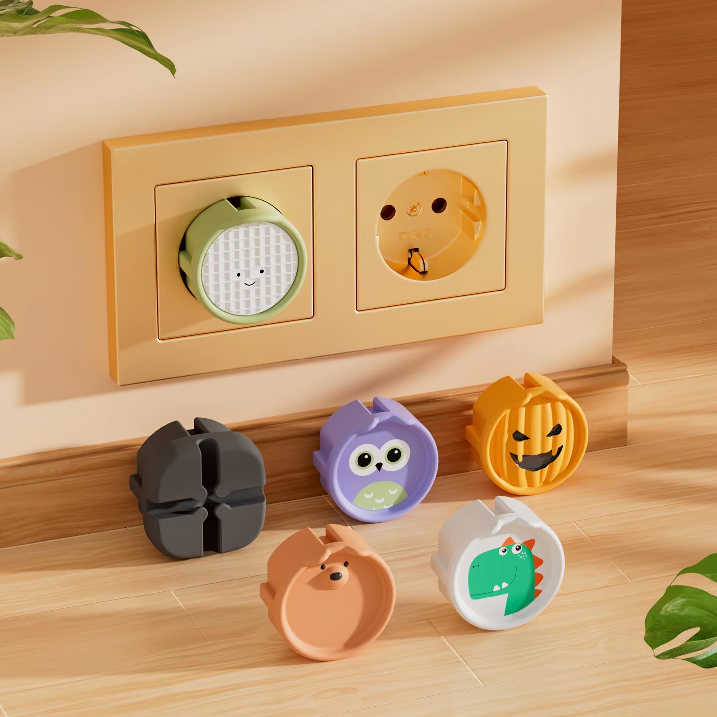 5pcs 전기 안전 소켓 보호 커버 만화 아기 충격 방 - Outlet Cover Baby 리뷰 및 가격